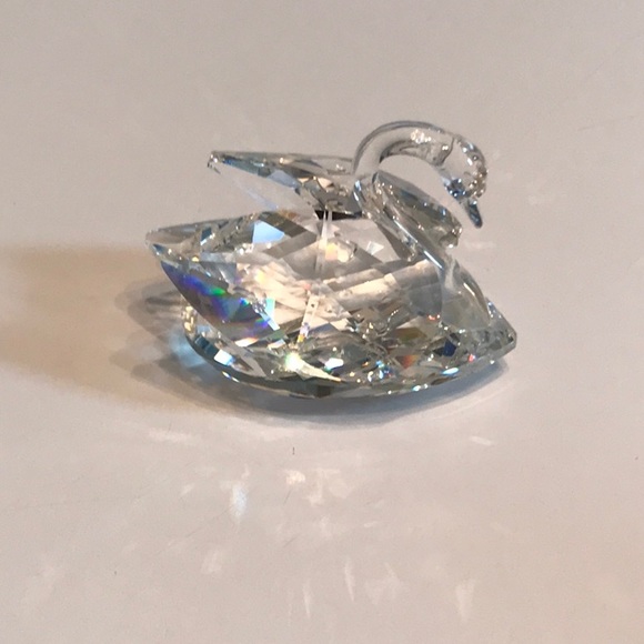 Retired Swarovski crystal large SWAN – 7633 NR 63 NO container - Picture 3 of 5
